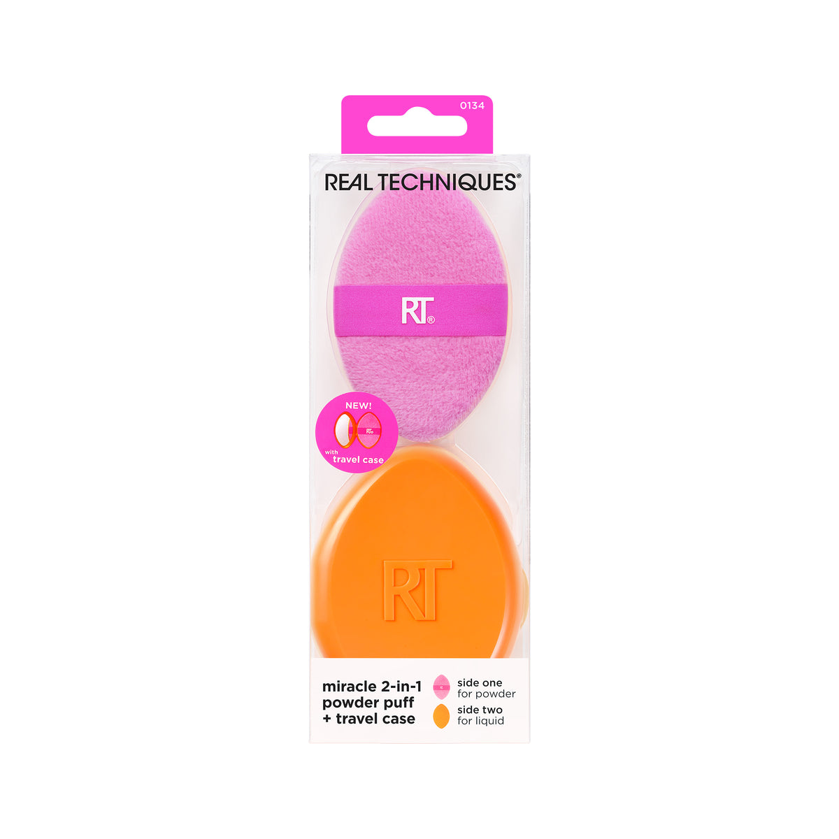 Miracle 2-In-1 Powder Puff + Travel Case