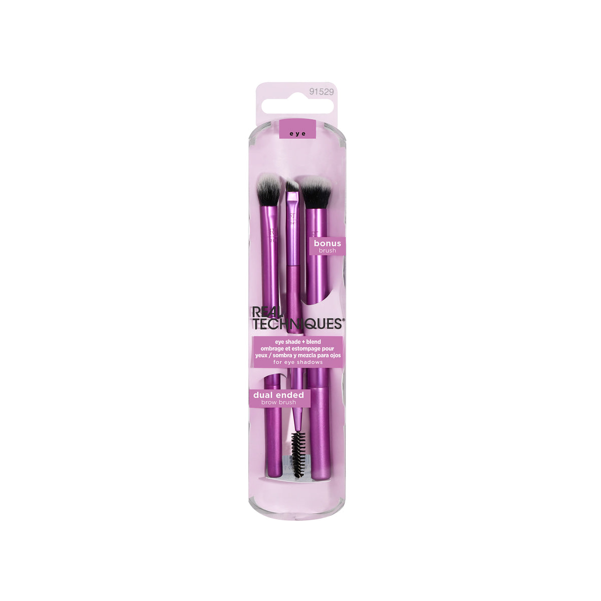 Eye Shade & Blend Makeup Brush Trio