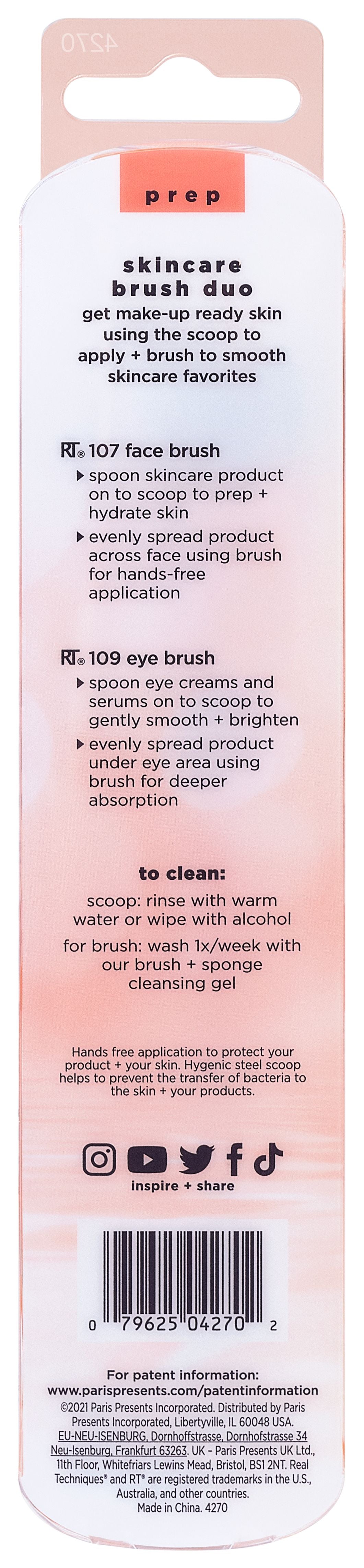 Skincare Brush Duo
