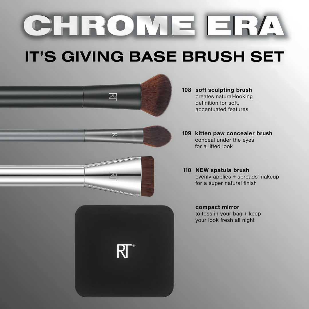 Chrome Era It's Giving Base Brush Set