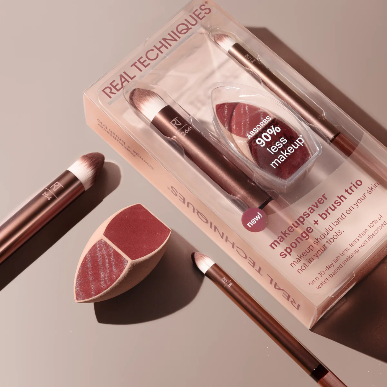 Makeupsaver Sponge + Brush Trio
